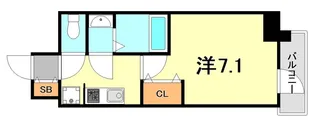 フレシール昭和通【7階】の間取り