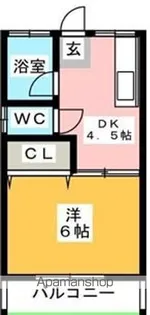 ブルー【2階】の間取り
