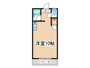 サンハイツ宮田【2階】の間取り