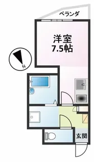 エクセル藍【3階】の間取り