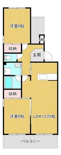 マンションアルス【1階】の間取り