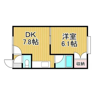 サンシティ音羽B【2階】の間取り