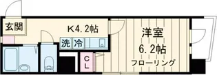 ヴィーアセッテ【2階】の間取り
