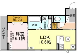 Viola Court【2階】の間取り