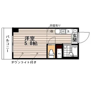 ベルハイム東戸塚【1階】の間取り