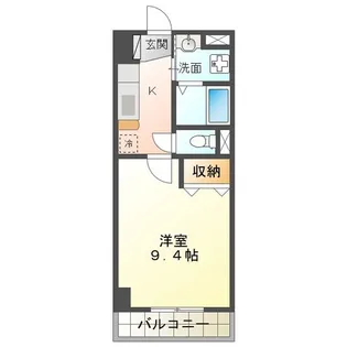 メゾン・ド・ルミエール【1階】の間取り