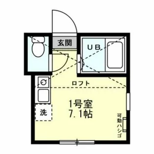 根岸スパイス・ガールズ【2階】の間取り