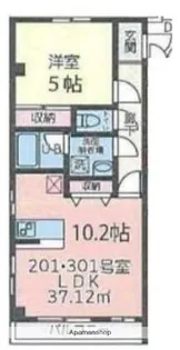 EPガーデン中山【2階】の間取り