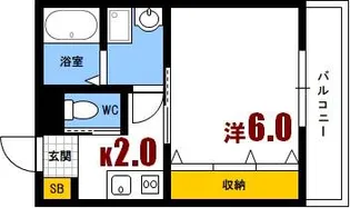 Sourire安芸中野駅前【1階】の間取り
