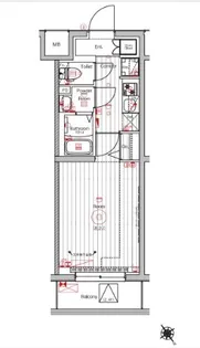 メイクスWアート小村井【3階】の間取り