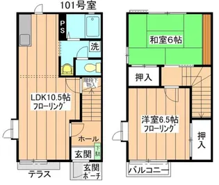 サンハイツの間取り