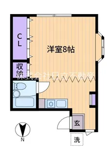 メゾン福原【2階】の間取り