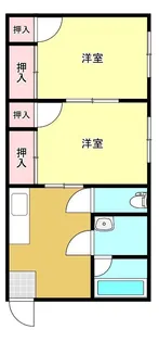 メゾンエスポワール【5階】の間取り