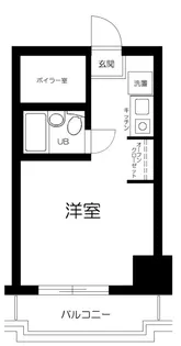 モンテベルデ築地【3階】の間取り
