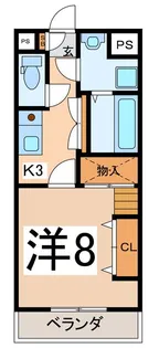 スプランドゥールII【2階】の間取り