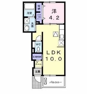 カサ・バトリョ【1階】の間取り