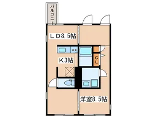 FARE経堂II【4階】の間取り