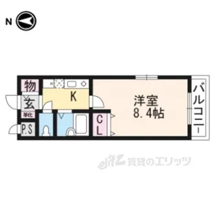 KYOマンション【2階】の間取り