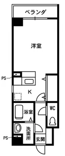 港人(みなと)18番館【5階】の間取り