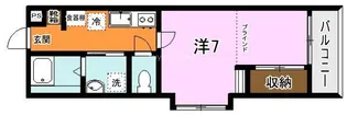 Modena高麗【1階】の間取り