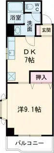 ウインズ杉【2階】の間取り