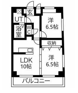 ベラヴィスタ神田【2階】の間取り