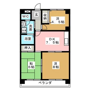 セレクト24【1階】の間取り