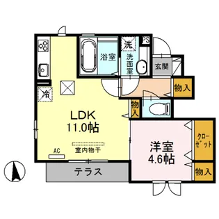 Premeal【1階】の間取り