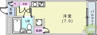 メゾン・ド・エミュウ【2階】の間取り