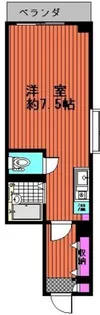 ビバリーヒルズ【2階】の間取り