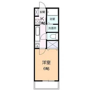 グランコート【1階】の間取り