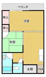 大手町ハイツ【3階】の間取り