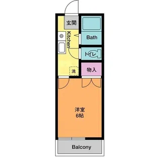 フレシール【1階】の間取り