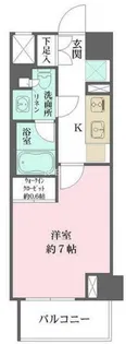ザ・パークワンズ山吹神楽坂【3階】の間取り