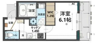 プロシード・パル【3階】の間取り