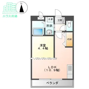 ロイヤルヒル岩松I【1階】の間取り