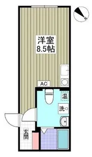 COCOFLAT新江古田【4階】の間取り