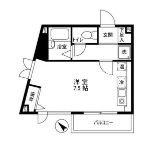 グールドハウス【2階】の間取り