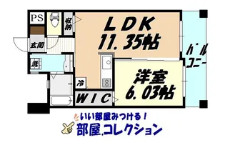 サンシャイン熊本【3階】の間取り