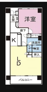 コープ野村四日市【13階】の間取り