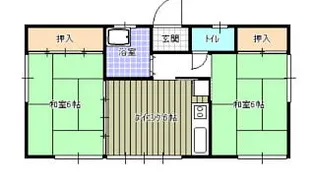 長野県伊那市西春近小出島区【一戸建】の間取り