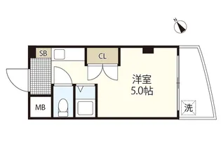 第3ファニー幸【2階】の間取り