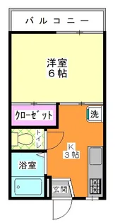 フォーブルエーム【1階】の間取り