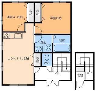 Pastorale.T.1940【2階】の間取り