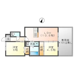 スバル【1階】の間取り