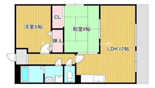 RIVER ANNE RENA (リバーアンルネ)【2階】の間取り