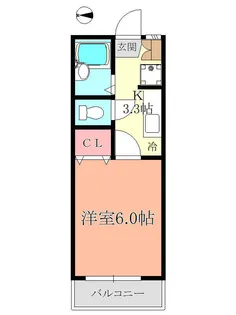 ブルーコスモ【1階】の間取り