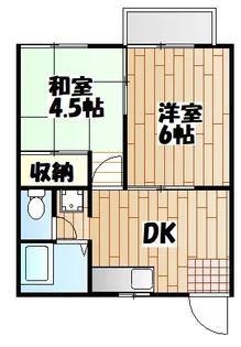 細川メゾン【2階】の間取り