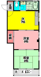 プルミエールシマ【1階】の間取り