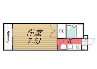 千葉県千葉市中央区稲荷町2【マンション】の間取り